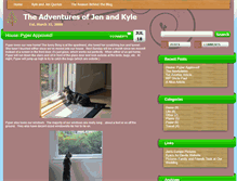 Tablet Screenshot of adventuresofjenandkyle.com